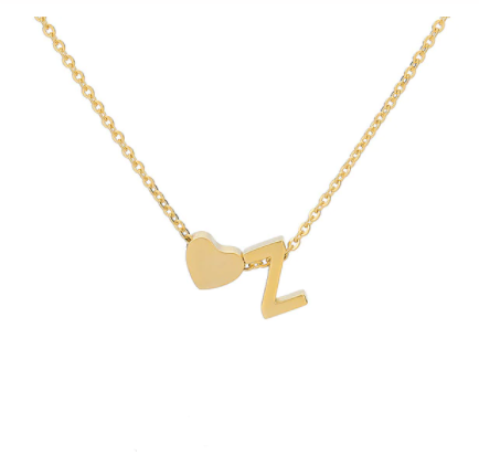 Roma Letter Necklace